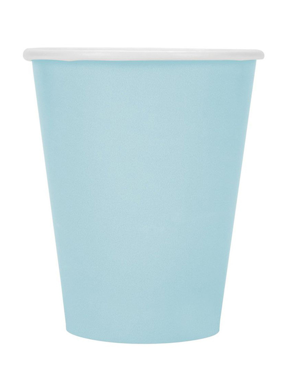 

Creative Converting 9ounce 24-Piece Poly Paper Hot And Cold Cup, Blue