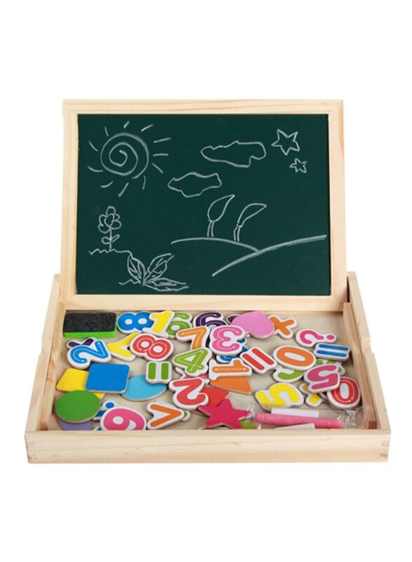 

Mu Mama Multipurpose Wooden Children's Digital Shape Drawing Board, Multicolour