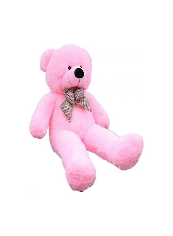 

Huge Teddy Bear Soft Stuffed Toy With Neck Bow, Ages 3+