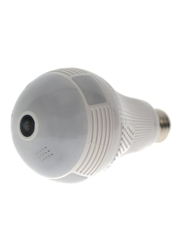 

Wi-Fi Fisheye Lens IP Security Surveillance Camera, 3 MP, White