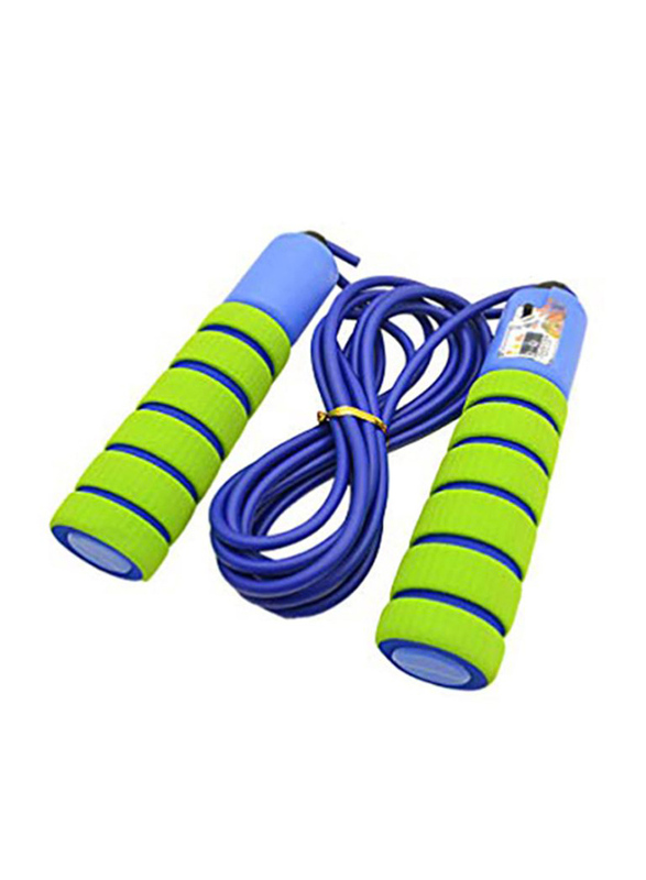 

Aoneky Adjustable Kids Jump Rope, Blue/Green