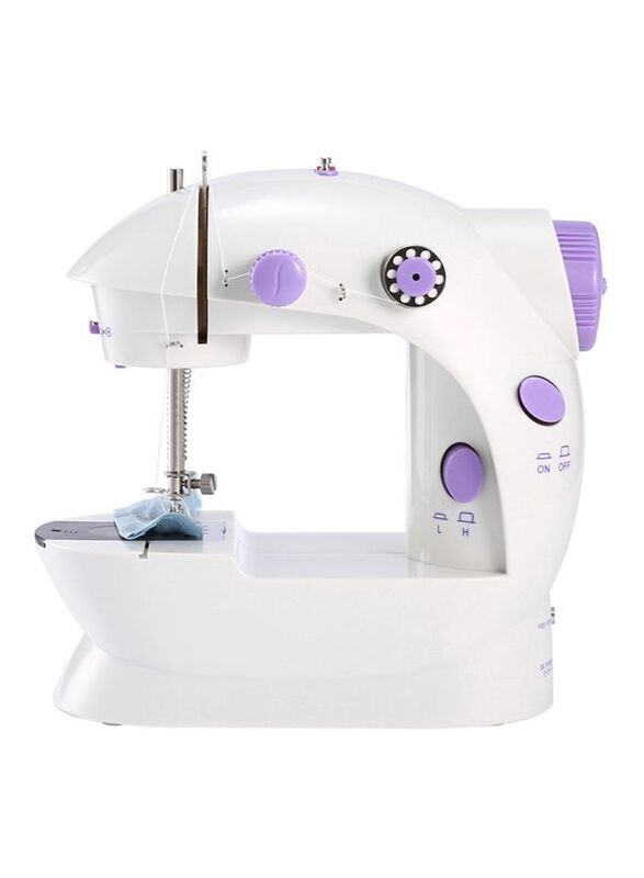 

Electric Sewing Machine, HQD-428, White/Purple/Silver