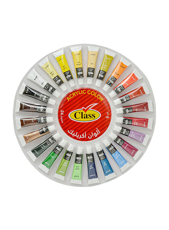 

Class Acrylic Colour Set, 24 Piece, Multicolour