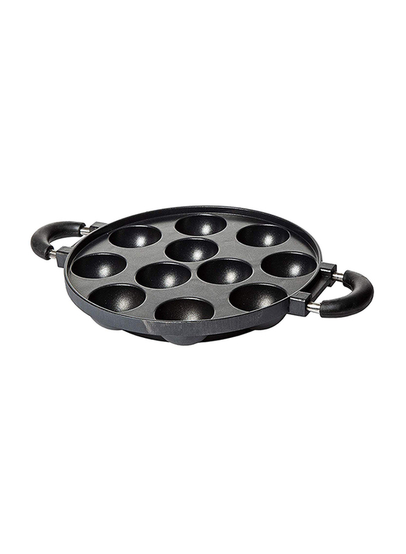 

Pigeon 26cm Wondercast 11 Rounds Pancake Pans, PEG.77369, 32x26x4 cm, Black