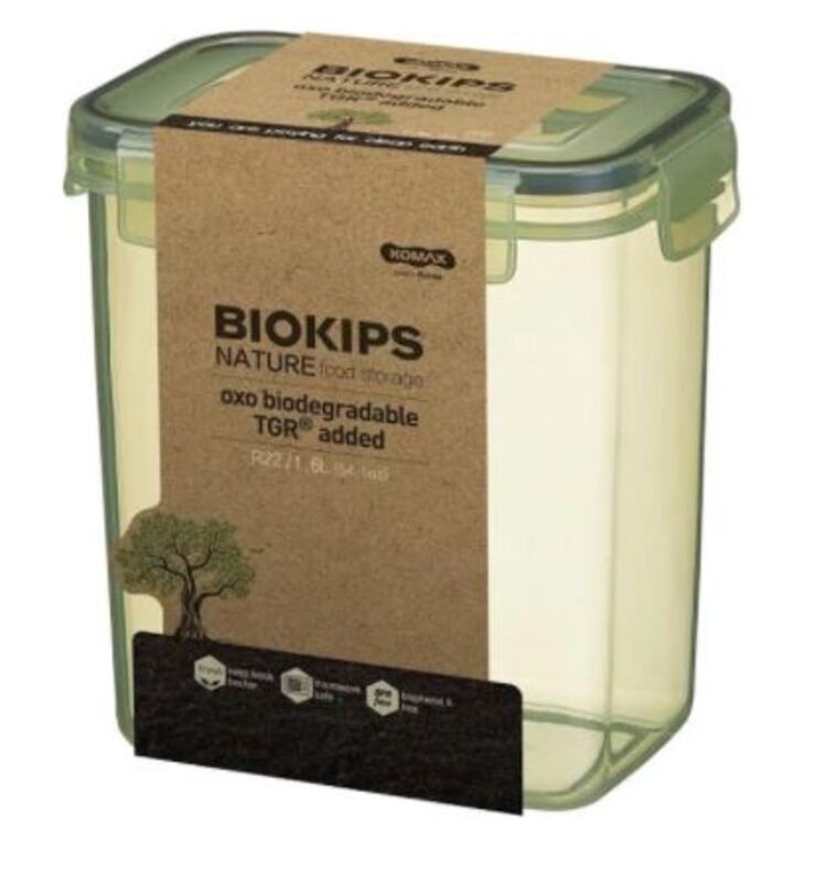 

Komax Biodegradable Rect. Food container R22 (1.6L/ 54.1oz)