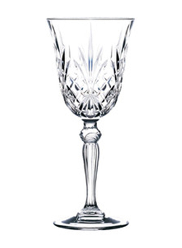 

Rcr 50ml 6-Piece Melodia Goblet Champagne Glass Set, Clear