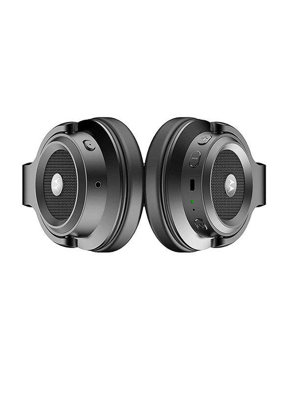 Motorola Escape 800 ANC Wireless Bluetooth Over-Ear Noise Cancelling Headphones with Mic, Black