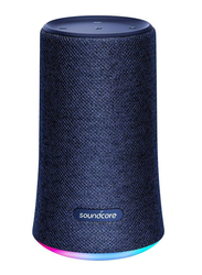 Anker SoundCore Flare Water-Resistant Portable Wireless Bluetooth Speaker, Blue