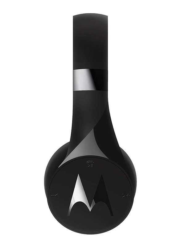 Motorola Pulse Escape+ Wireless Bluetooth Over-Ear Noise Cancelling Headphones with Mic, Black