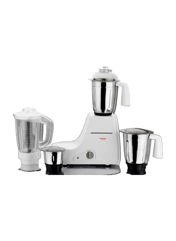 Nevica Blender and Grinder with 4 jars, 750 W, NV-653 SS, White