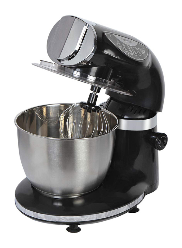 Nevica Plastic Commercial Kitchen Stand Mixer, with Touch Pad, 1000W, NV-156, Black/White