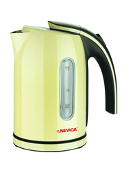 Nevica 1.7L Cordless Electric Kettle, 2200W, NV-353CK, Yellow