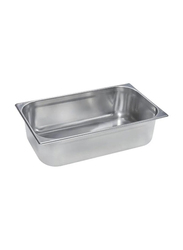 Raj 15cm Stainless Steel Gastronorm Tray, CS5704, Silver
