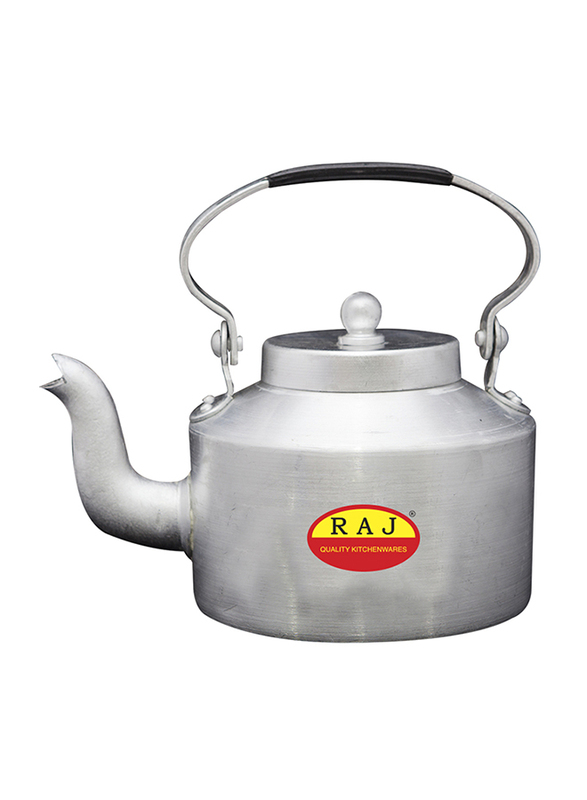 Raj 2 Ltr Aluminium Kettle 14, DAK014, Silver