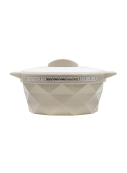Selvel 6000ml Diamond Casserole, PHPD6.0-BE, Beige