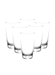 Ocean 465ml 6-Piece Tiara Long Beverage Glass Set, B12016, Clear