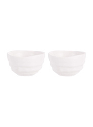 Dinewell 3.5-inch Matt Katori, DWMP030W, 3.5x2-inch, White