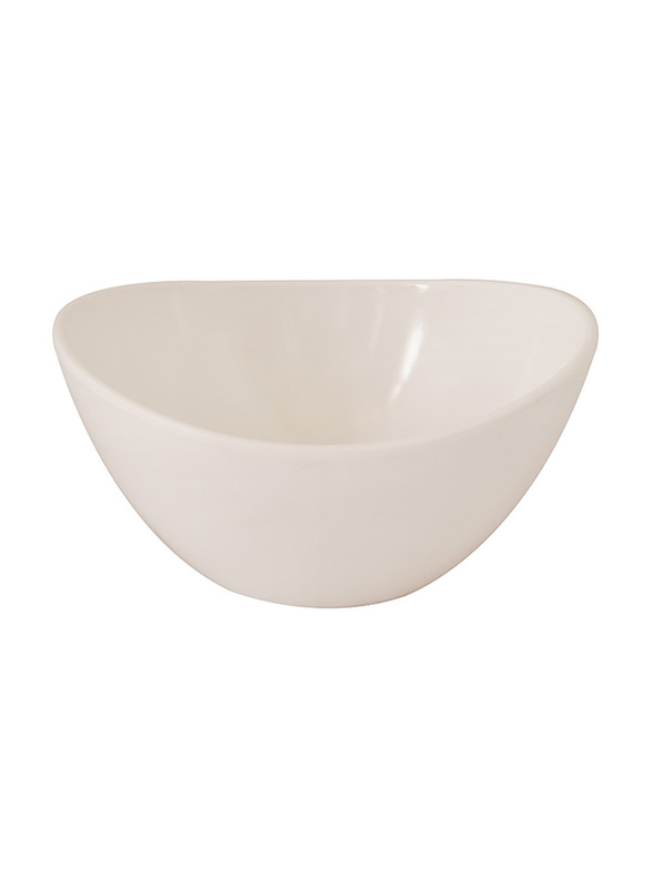 

Dinewell 5-inch Small Oval Bowl, DWC2042W, 5x2.2-inch, White