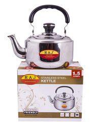 Raj 10 Ltr Stainless Steel Tea Kettle, ZTK010, Silver