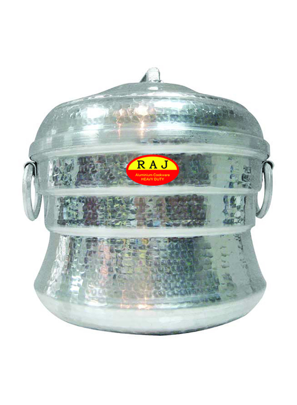 Raj 11-Iddly Aluminium Iddly Pot, AIP011, Silver
