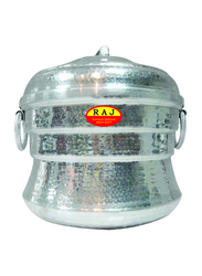 Raj 39-Iddly Aluminium Iddly Pot, AIP039, Silver