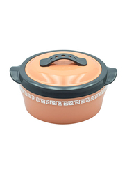 Selvel 2000ml Florence Casserole with Lid, PHPF2.0, Peach