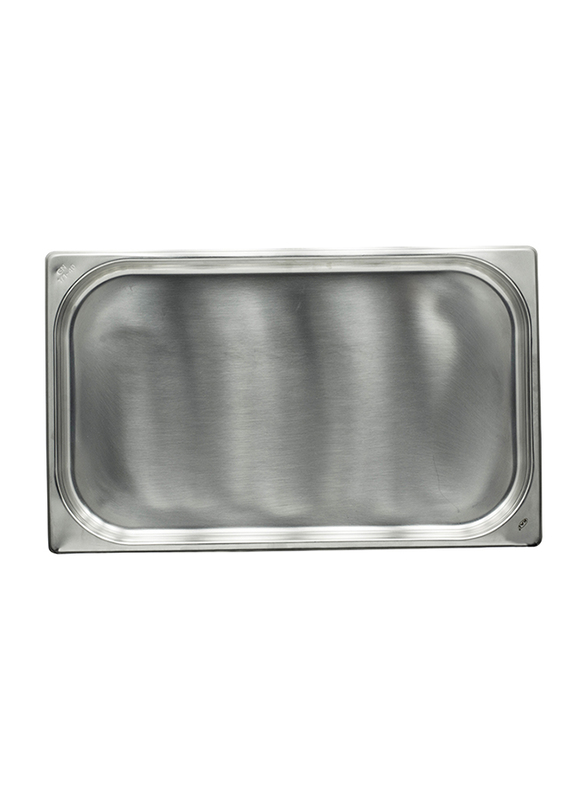Raj 1/1x20cm Stainless Steel Gastronorm Pan, CS5705, Silver, 53x32.5x20cm