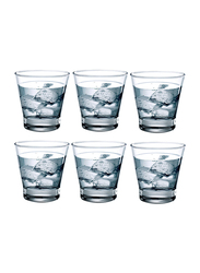 Ocean 345ml 6-Piece Set Studio Rock Water Glass Tumbler, B1611206, Clear