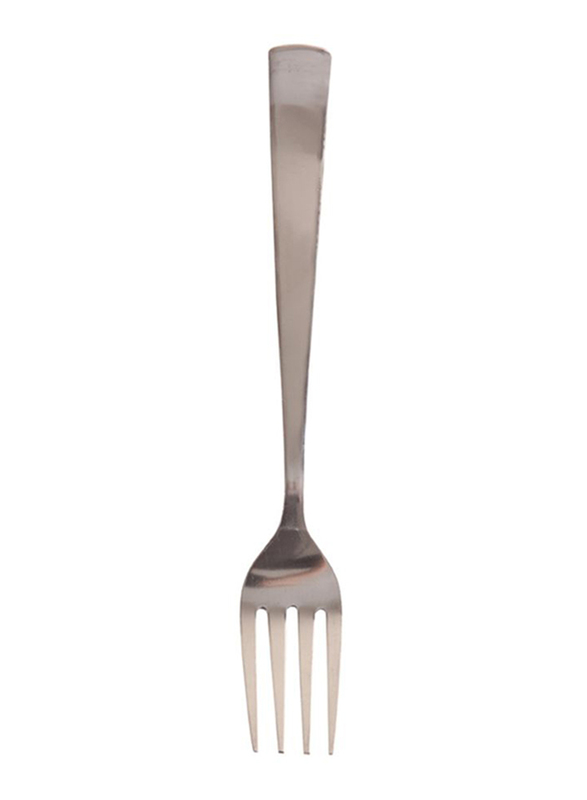 Raj 6-Piece Stainless Steel Impress Dessert Fork Set, RK0050, Silver