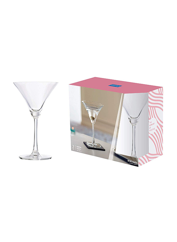 Ocean 285ml 2-Piece Set Madison Cocktail Glass, 015C1002, Clear