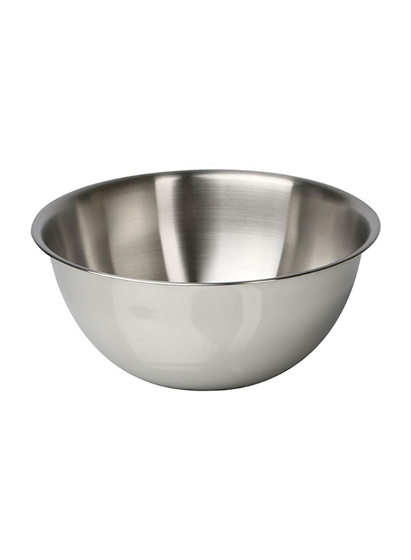 Raj 5 Ltr Steel Mixing Bowl, MB0005, 26x11 cm, Silver