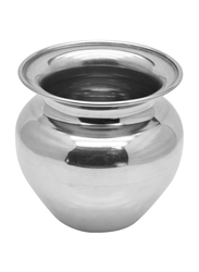 Raj 9cm Stainless Steel Gawdi Lotta Water Pot, SGL008, Silver