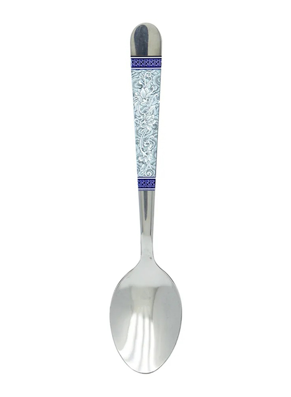 RK 15cm 6-Piece Stainless Steel Spoon Set, RK0081, Silver/Blue