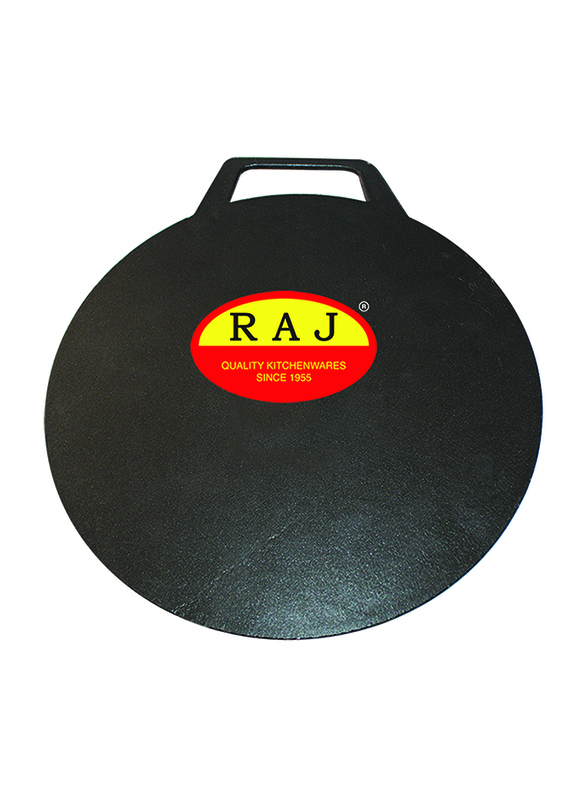Raj 50cm Non-Stick Arabic Tawa, BBAT50, Black