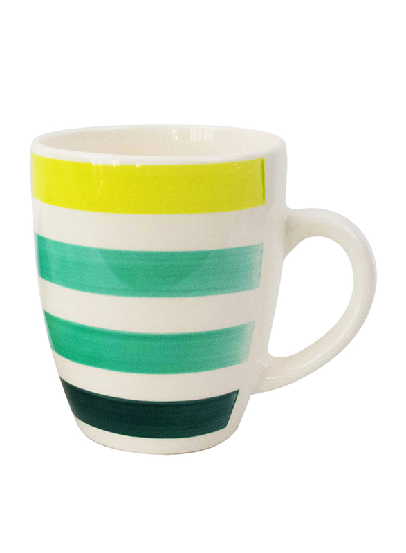 

Raj 12oz Stoneware Coffee & Tea Mug, Green