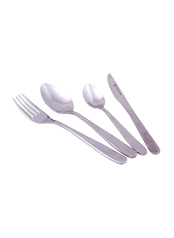 Raj 12-Piece Stainless Steel Symphoney Ice-cream Spoon Set, SICS01, Silver