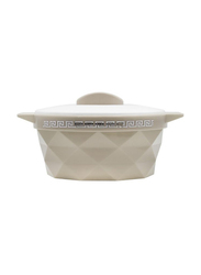 Selvel 3000ml Diamond Casserole, PHPD3.0-BE, Beige