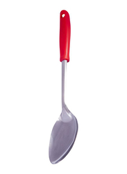 Raj 35cm Stainless Steel Basting Spoon, RPHB01, Red/Silver