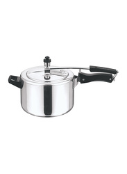 Vinod 5 Ltr Stainless Steel Induction Pressure Cooker with Inner Lid, VPCI05, Silver