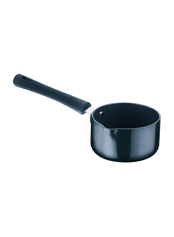 Raj 15cm Anodized Sauce Pan, BBAS09, Black