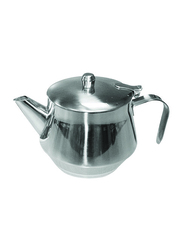 Raj 84oz Steel Tea Pot, HKTP48, 10.5x11.5 cm, Silver