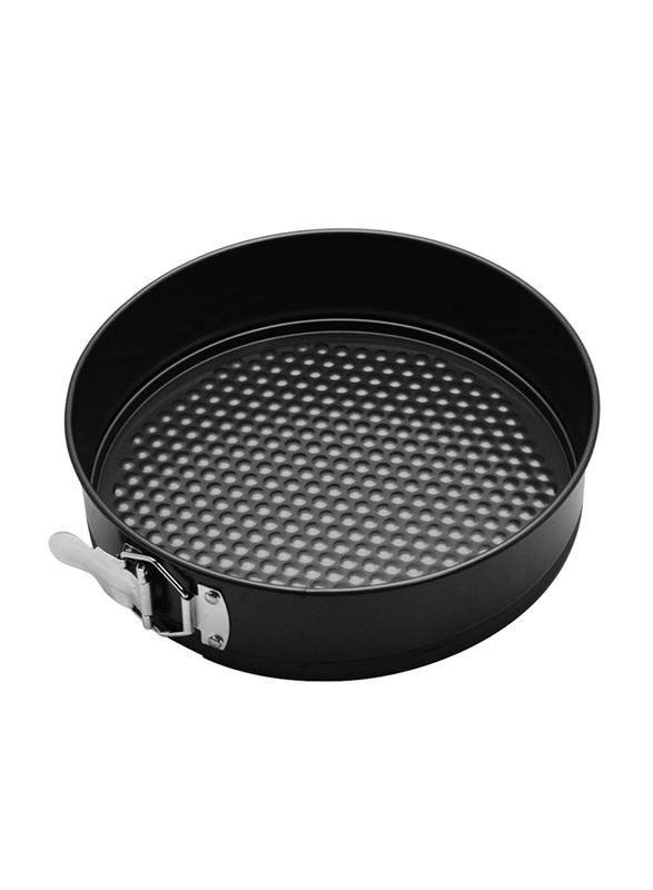 RK 24cm Non Stick Round Clip Baking Pan, 24x24x6.5 cm, Black