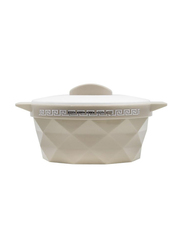 Selvel 2000ml Diamond Casserole, PHPD2.0-BE, Beige