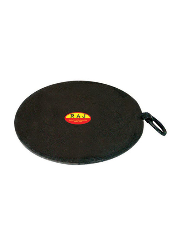 Raj 27cm Iron Ring Tawa, IRT011, Black
