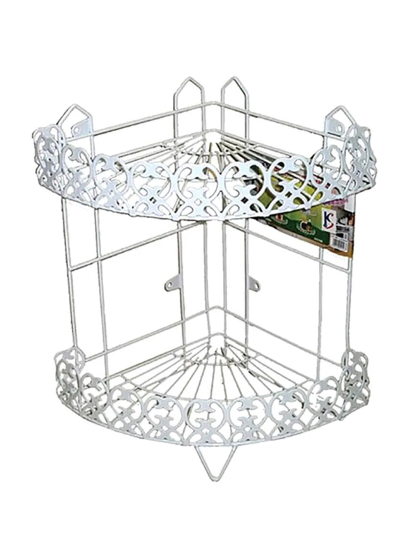 Raj Plastic Shampoo Holder, Silver