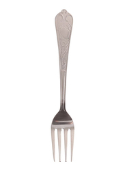 Raj 6-Piece Stainless Steel Aura Tea Fork Set, RK0047, Silver