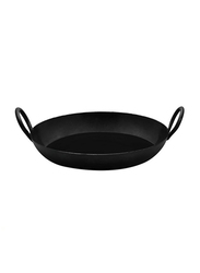 Raj 41.5cm Iron Cooking Kadai, IJK016, Black