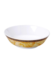 Dinewell 21cm Melamine Hotensia Non-Stick Serving Bowl, DWC2081HO, White
