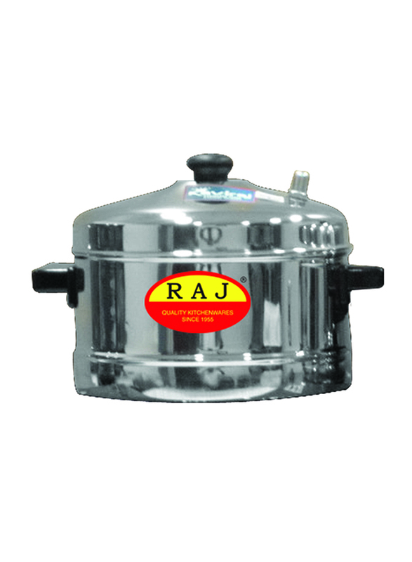 

Raj 3-Part Iddly Cooker, KIC003, 21.5x12.5 cm, Silver