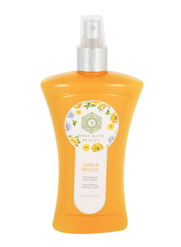 

Body Bath Beauty Amber Breeze Fragrance 250ml Body Spray Unisex